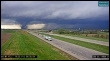 Tornado in Nebraska aufgezeichnet von einer Verkehrskamera (AFP)